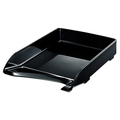 Corbeille a courrier elegant, Leitz Noir