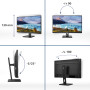 Moniteur 27 Philips S Line 273S1 00 écran plat de PC 68,6 cm (27) 1920 x 1080 pi