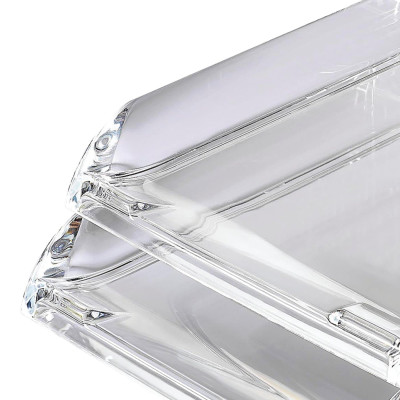 Corbeille a courrier Nimbus transparente