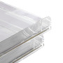 Corbeille a courrier Nimbus transparente