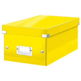 Format dvd, leitz click & store wow leitz, jaune