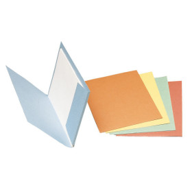 Sous-dossiers en carton kraft esselte, boite de 100, jaune