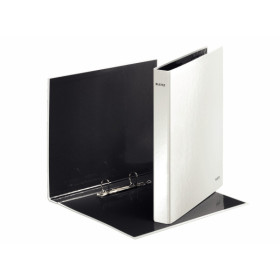 Classeur 2 anneaux plastifie A4 25mm WOW Leitz, Blanc