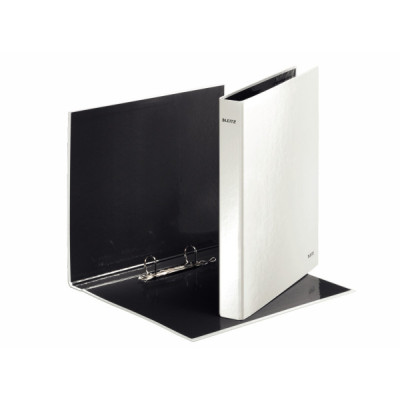 Classeur 2 anneaux plastifie A4 25mm WOW Leitz, Blanc