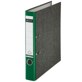 Classeur a levier 180° 50 mm classique Leitzmarbre, Vert