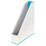 Porte-revues dual wow leitz , blanc bleu