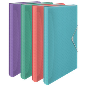 Classeur menager esselte, colour'breeze esselte, assortis