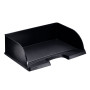 Corbeille a courrier paysage, leitz plus, jumbo, noir