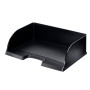 Corbeille a courrier paysage, leitz plus, jumbo, noir