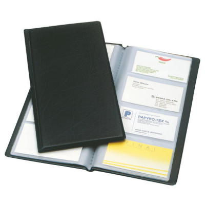 Porte-cartes de visite 60x95 mm Esselte, Noir