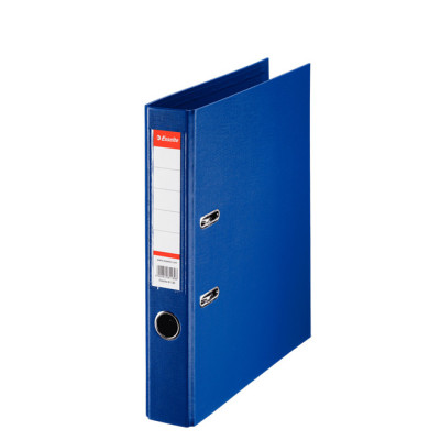 Classeur a levier a4 standard pp pp 50mm esselte, bleu fonce