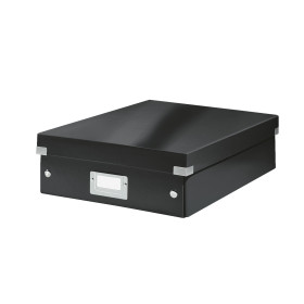 Format moyen avec organiseur, leitz click & store wow leitz, noir