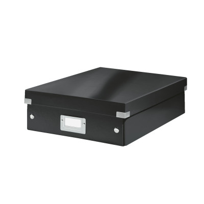 Format moyen avec organiseur, leitz click & store wow leitz, noir