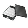Format moyen avec organiseur, leitz click & store wow leitz, noir