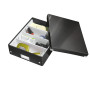 Format moyen avec organiseur, leitz click & store wow leitz, noir