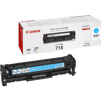 Canon toner cartridge crg-718 cyan ( 2661b002 )