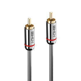 LINDY Câble Audio numérique (RCA), Cromo Line, 1m