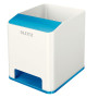 Pot a crayon booster de son dual wow leitz , blanc bleu