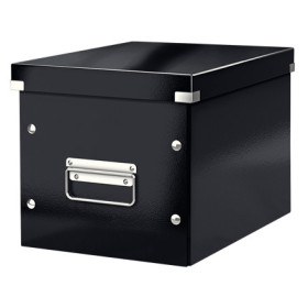 Format cube, format moyen, leitz click & store wow leitz, noir