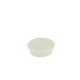 Aimants pour tableaux Blancs, Nobo, Blancs, 24mm, pack de 10, Blanc