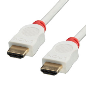LINDY Câble HDMI High Speed, blanc, 3m
