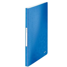 Reliure protege-documents 40 pochette wow leitz , bleu