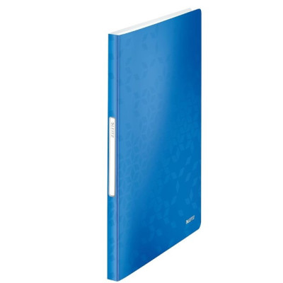 Reliure protege-documents 40 pochette wow leitz , bleu
