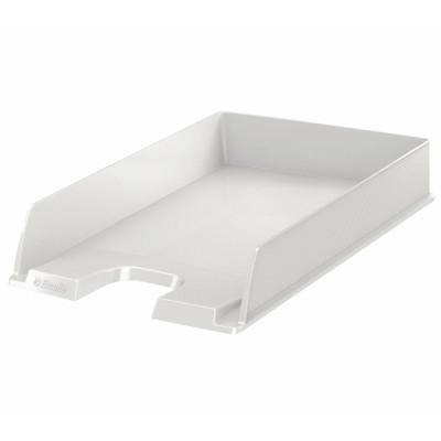 Corbeille a courrier vivida esselte, opaque, blanc