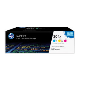 HP toner cartridge CF372AM Multipack C M Y ( No.304A )