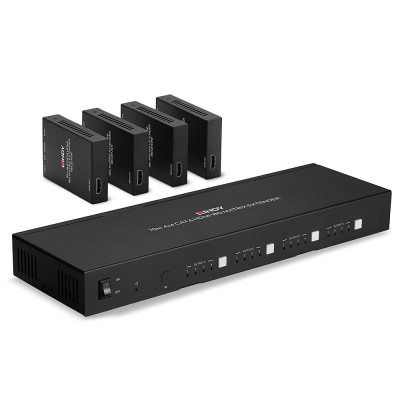 LINDY Extender Cat.6 Matrice 4x4 HDMI 4K60 & IR, 70m