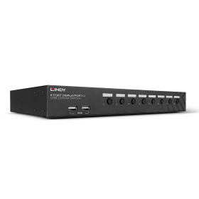 LINDY Switch KVM 8 Ports DisplayPort 1.2, USB 2.0 & Audio