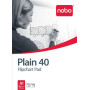 Bloc de papier standard pour tableau de conference, chevalet blanc nobo