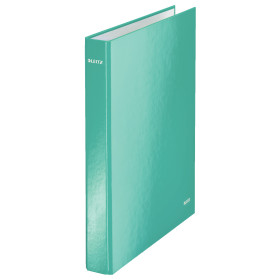 Classeur 4 anneaux plastifie a4 25mm wow leitz, menthe