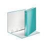Classeur 4 anneaux plastifie a4 25mm wow leitz, menthe