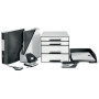 Bloc de classement 4 tiroirs wow leitz , blanc noir