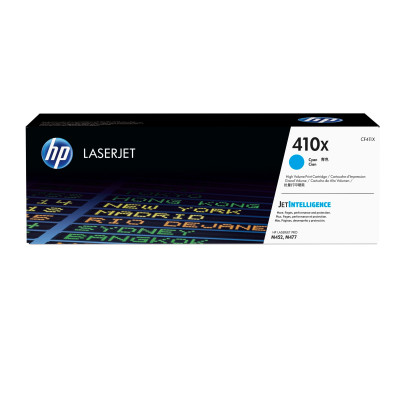 HP toner cartridge CF411X high cyan ( No.410X ) high volume