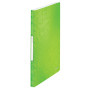 Reliure protege-documents 40 pochette wow leitz , vert