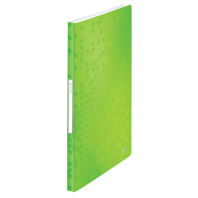 Reliure protege-documents 40 pochette wow leitz , vert