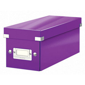 Format cd, leitz click & store wow leitz, violet