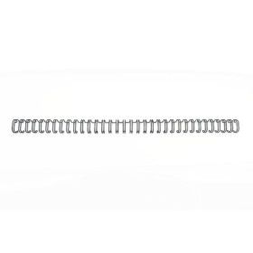 Peigne metallique A4 5mm WIREBIND GBC, Lot 100, Noir, 5mm (x100)