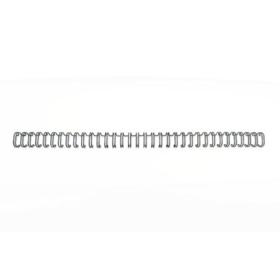 Peigne metallique A4 5mm WIREBIND GBC, Lot 100, Noir, 5mm (x100)