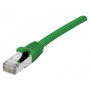 Cordon RJ45 CAT 6 F UTP LSOH SNG vert - 0,3 m