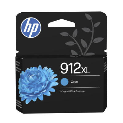 HP Cartouche Encre 912XL Cyan 825 pages