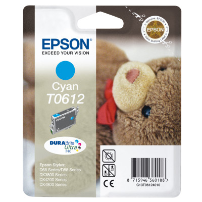 Epson ink cartridge T06124010 cyan ( C13T06124010 )