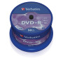 Dvd+r verbatim - 4.7 go   120 min 16x - 50 pièces en cloche