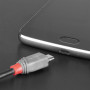 LINDY Câble USB 2.0 Type C vers Micro-B, Anthra Line, 1m