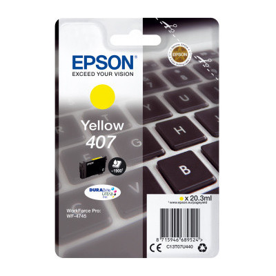 Epson 407 yellow c13t07u440