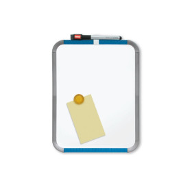 Tableau blanc slimline 220 x 280 mm nobo, blanc