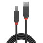 LINDY Câble USB 2.0 type A vers B, Anthra Line, 1m