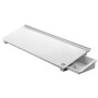 Bloc-notes de bureau impression pro nobo, verre blanc brillant